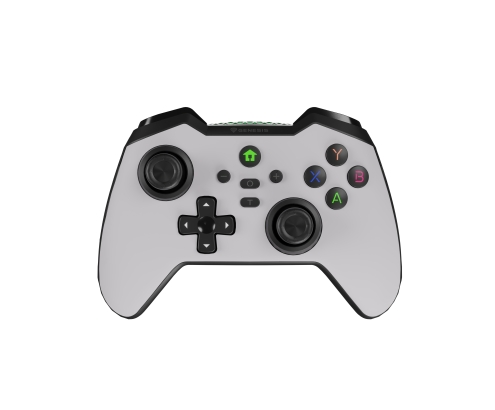 GENESIS Mangan 400 Blanco Bluetooth Gamepad Analógico/Digital Android, MAC, Nintendo Switch, PC, iOS
