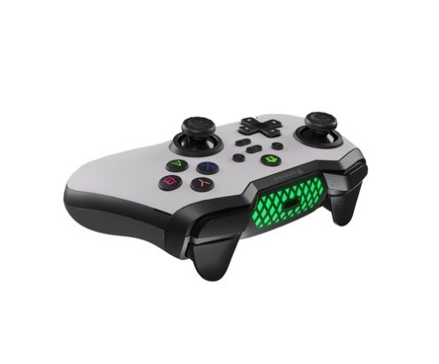 GENESIS Mangan 400 Blanco Bluetooth Gamepad Analógico/Digital Android, MAC, Nintendo Switch, PC, iOS