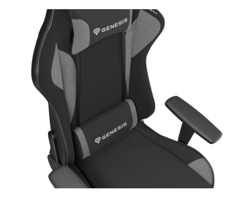 GENESIS NITRO 440 G2 Silla para videojuegos de PC Asiento acolchado Negro, Gris
