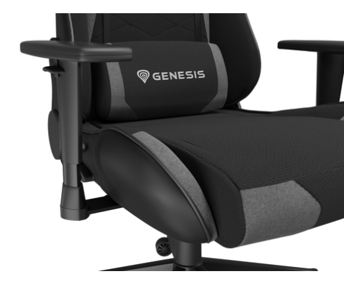 GENESIS NITRO 440 G2 Silla para videojuegos de PC Asiento acolchado Negro, Gris
