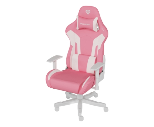 GENESIS Nitro 710 Silla para videojuegos de PC Asiento inflable Blanco