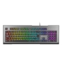 GENESIS Rhod 500 RGB teclado Juego USB QWERTY Español Negro, Gris