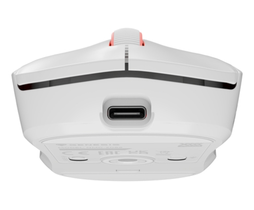 GENESIS Zircon XIII ratón Juego Ambidextro RF Wireless + USB Type-C Óptico 26000 DPI