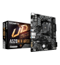 GIGABYTE A520M H ARGB Placa Base – Compatible con CPUs AMD Ryzen Serie 5000, hasta 5100 MHz DDR4 (OC), M.2 PCIe 3.0 x4, LAN 1 GbE, USB 3.2 Gen 1