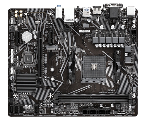 Gigabyte A520M S2H placa base Zócalo AM4 micro ATX GAA52MS2H-00-G