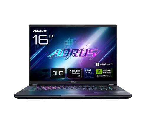 GIGABYTE AORUS ELITE 16 BWH Portátil Gaming - 16,0“, 165Hz WQXGA, Intel Ultra 9 275HX, NVIDIA RTX 5070, 32GB DDR5 5600MHz, 1TB Gen4 SSD, Win 11 Hom