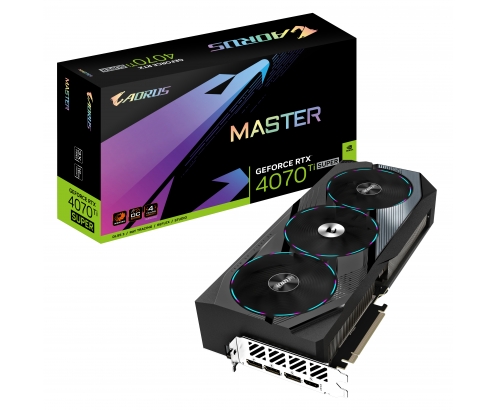 Gigabyte AORUS GeForce RTX 4070 Ti SUPER MASTER 16GB GDDR6X DLSS3