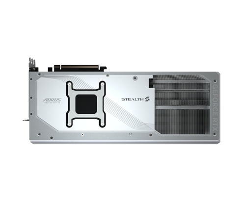 GIGABYTE AORUS GeForce RTX 5090 STEALTH ICE 32G Tarjeta Gráfica - 32GB GDDR7, 512bit, PCI-E 5.0, 2655MHz Frecuencia del núcleo, 3 x DP 2.1a, 1 x HDM