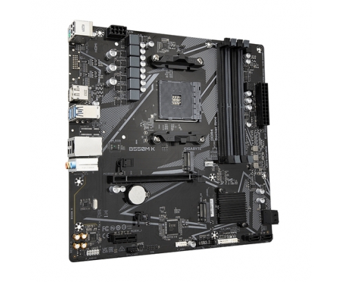 Gigabyte B550M K 1.0 placa base AMD B550 Zócalo AM4 micro ATX