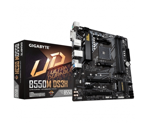 Gigabyte B550M Placa base socket AM4 GMB55MDSH-00	