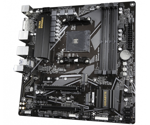 Gigabyte B550M Placa base socket AM4 GMB55MDSH-00	