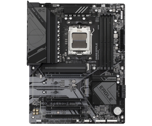 GIGABYTE B650 EAGLE Placa base - AMD Ryzen serie 9000, VRM de 12+2+2 fases, hasta 7600 MHz DDR5 (OC), 1xPCIe 5.0 + 2xPCIe 4.0 M.2, LAN GbE, USB 3.2 Ge