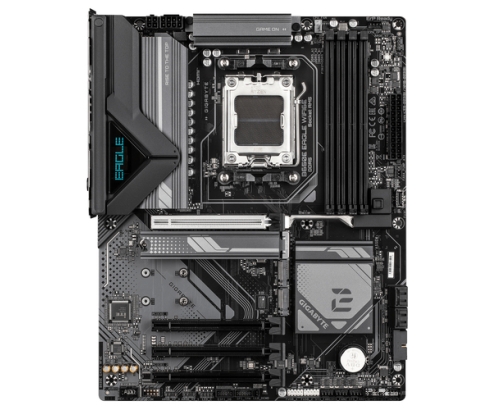 GIGABYTE B650E EAGLE WIFI6E Placa Base - Procesadores AMD Ryzen 9000 Series, VRM de 8+2+2 fases, hasta 8200MHz DDR5 (O.C), 1xPCIe 5.0 + 2xPCIe 4.0 M.2