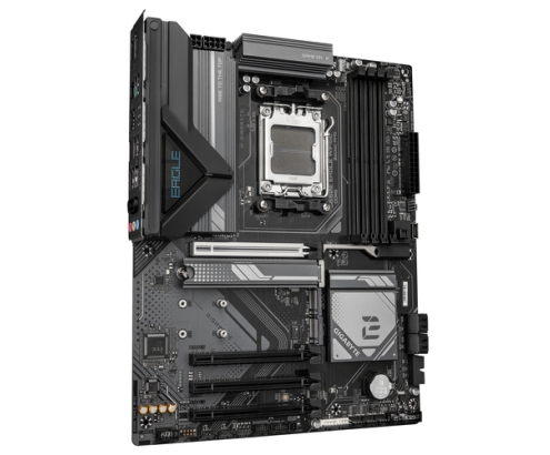 GIGABYTE B650E EAGLE WIFI6E Placa Base - Procesadores AMD Ryzen 9000 Series, VRM de 8+2+2 fases, hasta 8200MHz DDR5 (O.C), 1xPCIe 5.0 + 2xPCIe 4.0 M.2