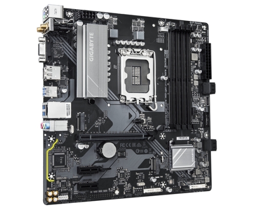 GIGABYTE B760M D3HP WIFI6 Placa base - Compatible con procesadores Intel Core 14ª generación, VRM digital de 4+1+1 fases, hasta 5600 MHz DDR5, 2x M.