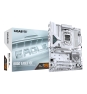GIGABYTE B850 EAGLE ICE Placa Base – Procesadores AMD Ryzen serie 9000, VRM digital de 8+2+2 fases, hasta 8200 MHz DDR5 (O.C), 1 x M.2 PCIe 5.0 + 2 