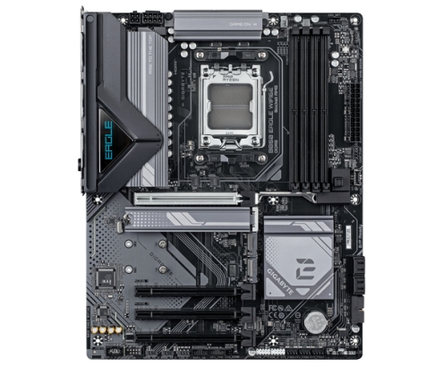 GIGABYTE B850 EAGLE WIFI6E Placa Base - Procesadores AMD Ryzen Serie 9000, VRM digital de 8+2+2 fases, hasta 8200MHz DDR5 (OC), 1xPCIe 5.0 + 2xPCIe 4.