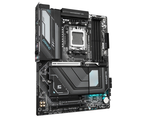 GIGABYTE B850 GAMING X WIFI6E Placa Base - Procesadores AMD Ryzen Serie 9000, VRM digital de 12+2+2 fases, hasta 8200MHz DDR5 (OC), 1xPCIe 5.0 + 2xPCI
