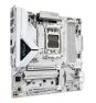 GIGABYTE B850M EAGLE WIFI6E ICE Placa Base – Procesadores AMD Ryzen serie 9000, VRM digital de 8+2+2 fases, hasta 8200 MHz DDR5 (OC), 1 x M.2 PCIe 5