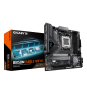 GIGABYTE B850M EAGLE WIFI6E Placa Base - Procesadores AMD Ryzen Serie 9000, VRM digital de 8+2+2 fases, hasta 8200MHz DDR5 (OC), 1xPCIe 5.0 + 1xPCIe 4