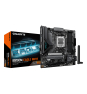 GIGABYTE B850M EAGLE WIFI7 Placa Base – CPUs AMD Ryzen Serie 9000, VRM digital de 8+2+2 fases, hasta 8200 MHz DDR5 (O.C.), 1× M.2 PCIe 5.0 + 1× M.