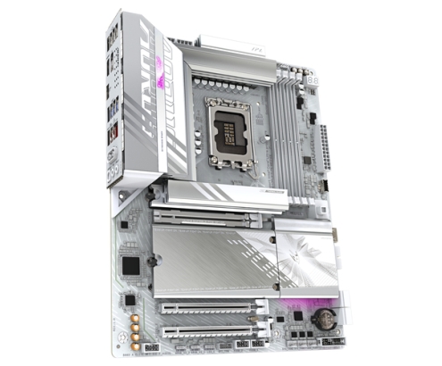 GIGABYTE B860 AORUS ELITE WIFI7 ICE Placa base - CPUs Intel Core Ultra, VRM de 14+1+2+1 fases, hasta 9200MHz DDR5, 1xPCIe 5.0 + 2xPCIe 4.0 M.2, LAN 2,