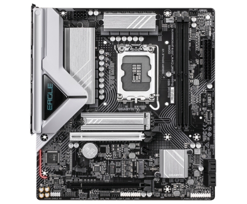 GIGABYTE B860M EAGLE V2 Placa base - Procesadores Intel Core Ultra Series, VRM de 6+1+2 fases, hasta 9066 MHz DDR5, 1x M.2 PCIe 5.0 + 1x M.2 PCIe 4.0,