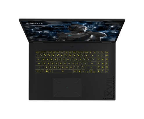 GIGABYTE GAMING A18 PRO Portátil - 18“, 165Hz WQXGA, Intel Core 7 240H, RTX 5070 Ti, 32GB LPDDR5x 5600MHz, SSD Gen4 de 1TB, Windows 11 Home, Garant