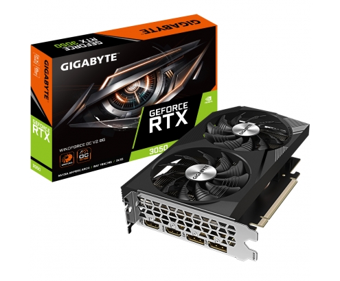 Gigabyte GeForce RTX 3050 WINDFORCE OC V2 8G NVIDIA 8 GB GDDR6