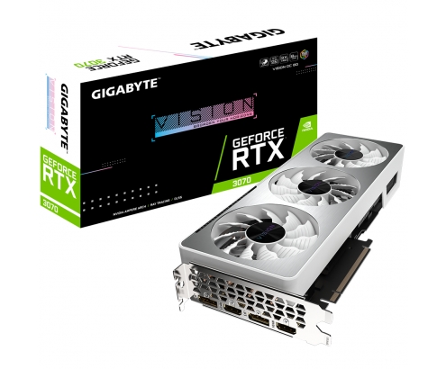 Gigabyte GeForce RTX 3070 VISION OC 8G (rev. 2.0) NVIDIA 8 GB GDDR6