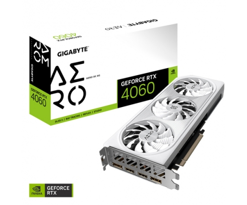 Gigabyte GeForce RTX 4060 AERO OC 8G NVIDIA 8 GB GDDR6