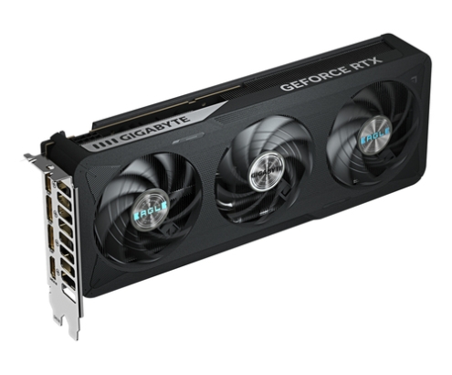 GIGABYTE GeForce RTX 5060 EAGLE MAX OC 8G Tarjeta Gráfica – 8 GB GDDR7, 128 bits, PCI-E 5.0, frecuencia de núcleo 2550 MHz, 3 x DisplayPort, 1 x H
