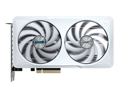 GIGABYTE GeForce RTX 5060 EAGLE OC ICE 8G Tarjeta Gráfica - 8GB GDDR7, 128bit, PCI-E 5.0, 2550 MHz Frecuencia del núcleo, 3 x DisplayPort, 1 x HDMI,