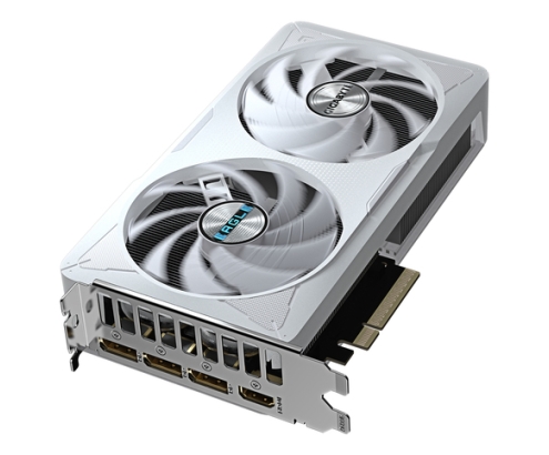 GIGABYTE GeForce RTX 5060 EAGLE OC ICE 8G Tarjeta Gráfica - 8GB GDDR7, 128bit, PCI-E 5.0, 2550 MHz Frecuencia del núcleo, 3 x DisplayPort, 1 x HDMI,