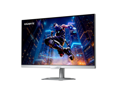 GIGABYTE M27UP ICE Monitor de juego 27” 4K UHD - Modo dual (4K 160Hz o FHD 320Hz), 3840 x 2160, 1ms, 350 cd/m², FreeSync Premium, DisplayHDR400, HD