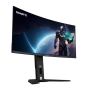 GIGABYTE Monitor de juegos curvo OLED WQHD MO34WQC2 de 34