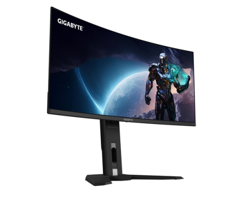 GIGABYTE Monitor de juegos curvo OLED WQHD MO34WQC2 de 34