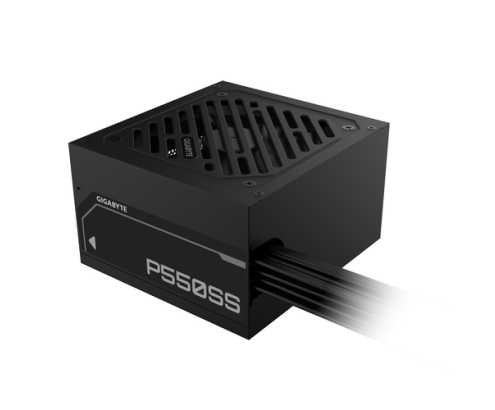 GIGABYTE P550SS Fuente de Alimentación - PCIe 5.0, 80 PLUS Silver, Ventilador de 120 mm, Compatible con ATX 3.0, Enchufe EU