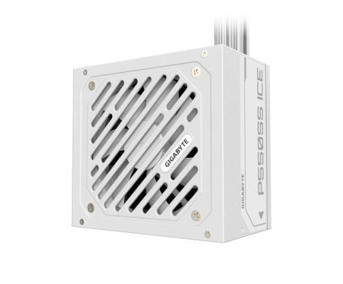 GIGABYTE P550SS ICE Fuente de Alimentación - PCIe 5.0, 80 PLUS Silver, Ventilador de 120 mm, Compatible con ATX 3.0, Enchufe EU