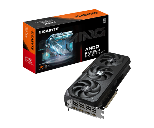 GIGABYTE Radeon RX 9070 XT GAMING 16G Tarjeta gráfica - 16 GB GDDR6, 256 bits, PCI-E 5.0, Frecuencia del núcleo 2970 MHz, 2 x DisplayPort 2.1a, 2 x