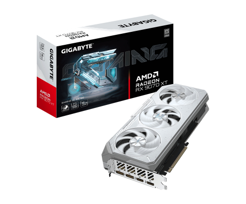 GIGABYTE Radeon RX 9070 XT GAMING OC ICE 16G Tarjeta Gráfica