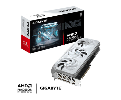 GIGABYTE Radeon RX 9070 XT GAMING OC ICE 16G Tarjeta Gráfica