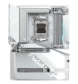 GIGABYTE X870 AORUS STEALTH ICE Placa Base – Compatible con procesadores AMD Ryzen 9000, VRM digital de 16+2+2 fases, hasta 8200 MHz DDR5 (OC), 2 x 