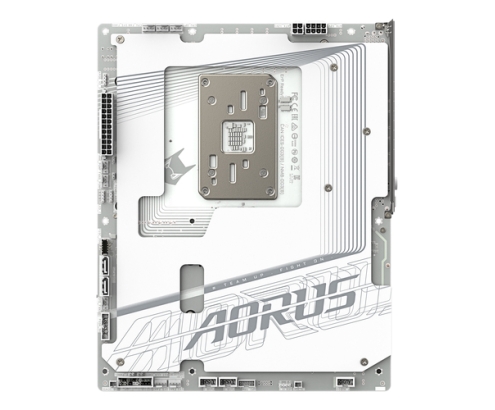 GIGABYTE X870 AORUS STEALTH ICE Placa Base – Compatible con procesadores AMD Ryzen 9000, VRM digital de 16+2+2 fases, hasta 8200 MHz DDR5 (OC), 2 x