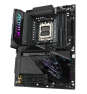 GIGABYTE X870E AORUS PRO X3D Placa Base - Compatible con procesadores AMD Ryzen 9000, VRM digital de 18+2+2 fases, hasta 9000MHz DDR5 (O.C.), 2xPCIe 5