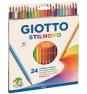 Giotto 8000825256608 lápiz de color Multicolor 24 pieza(s)