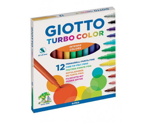 Giotto Turbo Color Multi 12 pieza(s)