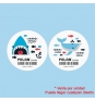 GOMA DE BORRAR MILAN SHARK ATTACK REDONDA FLEXIBLE MIGA DE PAN D4740