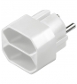 Goobay 51000 adaptador e inversor de corriente Blanco