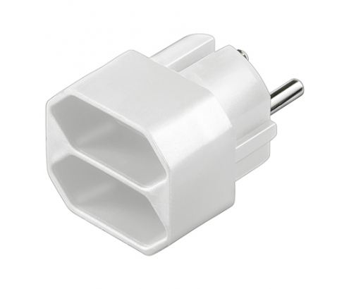 Goobay 51000 adaptador e inversor de corriente Blanco